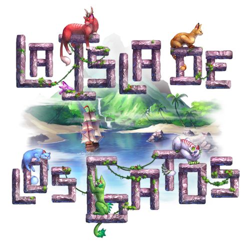 Caja del juego La Isla de los Gatos