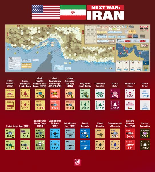Next War: Iran Board Game