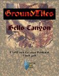 RPG Item: GroundTiles Battlemap #1: Hells Canyon