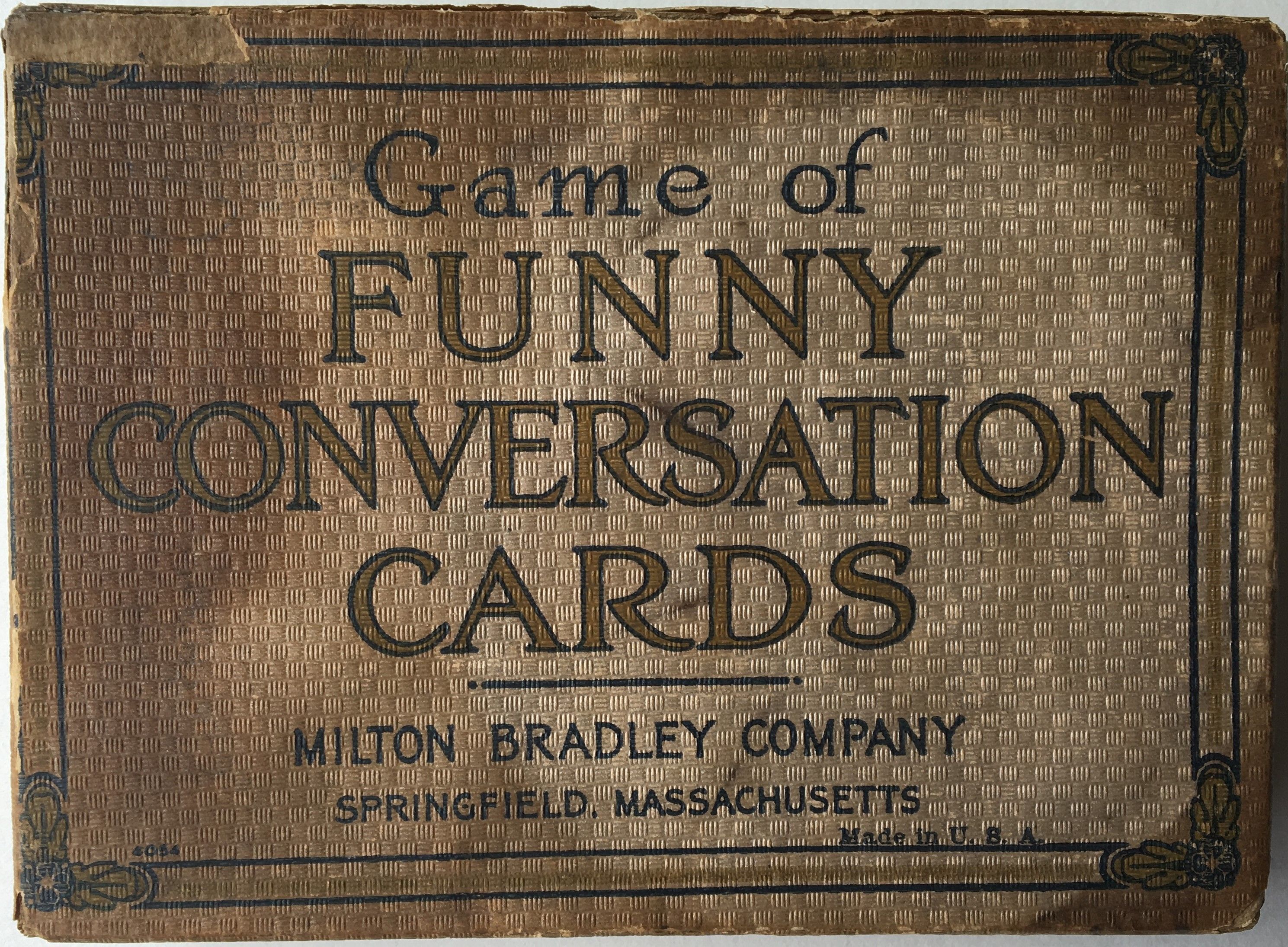 Game of Funny Conversation Cards