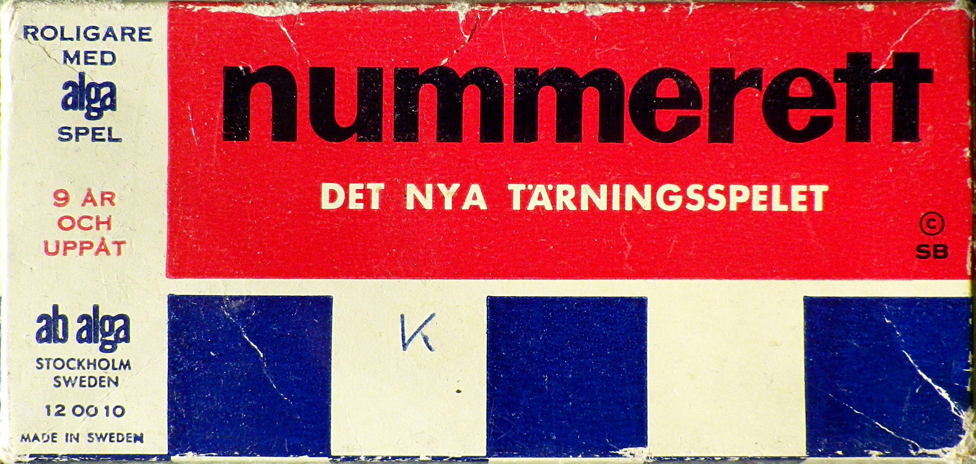 Nummerett