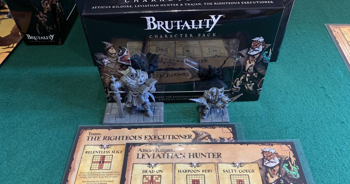Brutality Character pack: Trajan, the Righteous Executioner & Atticus ...