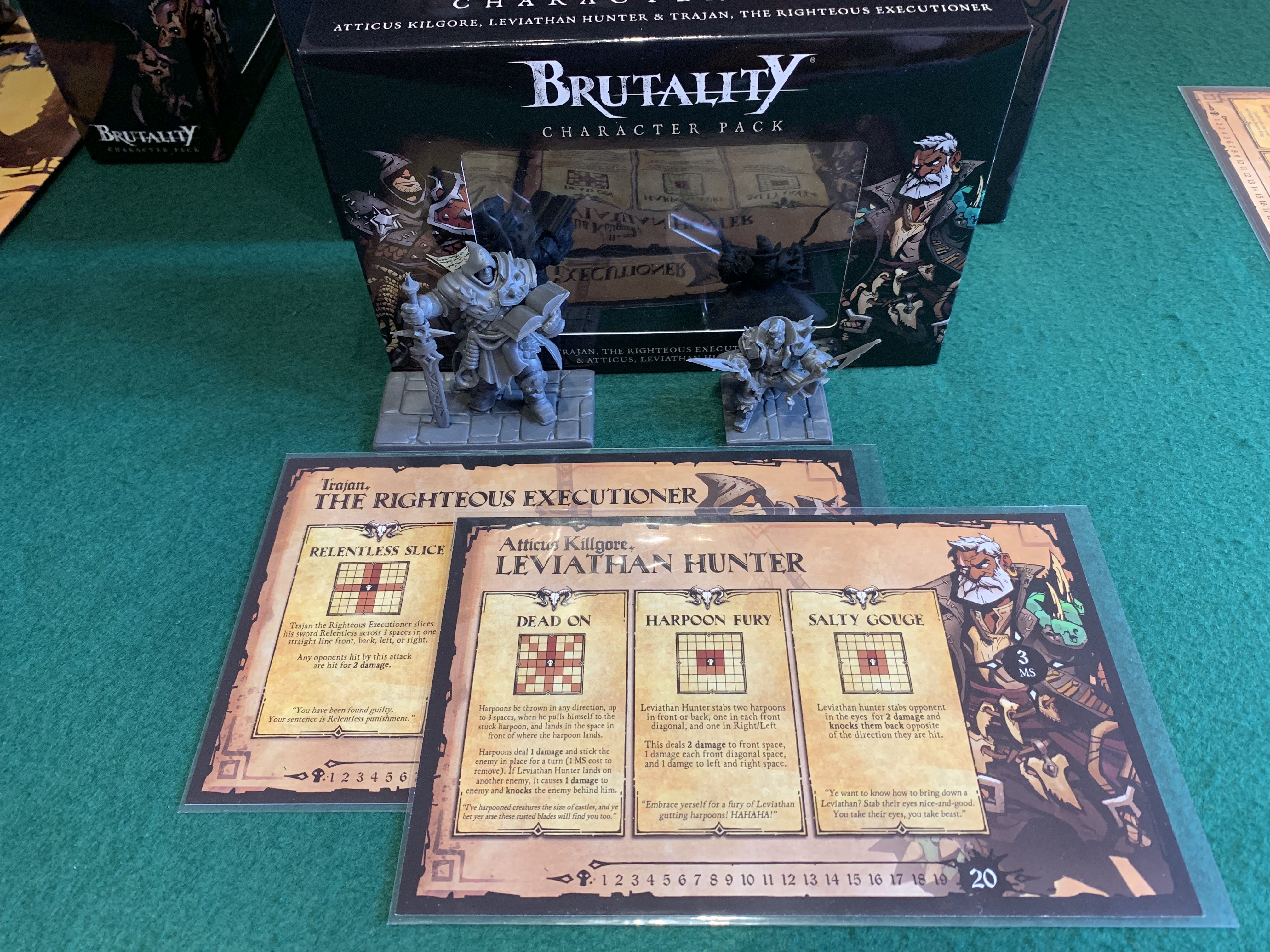 Brutality Character pack: Trajan, the Righteous Executioner & Atticus Kilgore, Leviathan Hunter
