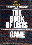 Board Game: Book of Lists Game