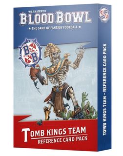 Blood Bowl (Third Season): Tomb Kings Team – Reference Card Pack
