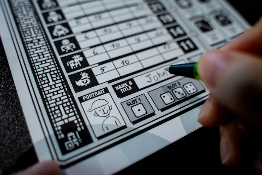 Illustration 4 de TOWER.exe – A Solo Poker Dice Roguelike for your Pocket [Dynamic PnP of the Month & Gamebook]