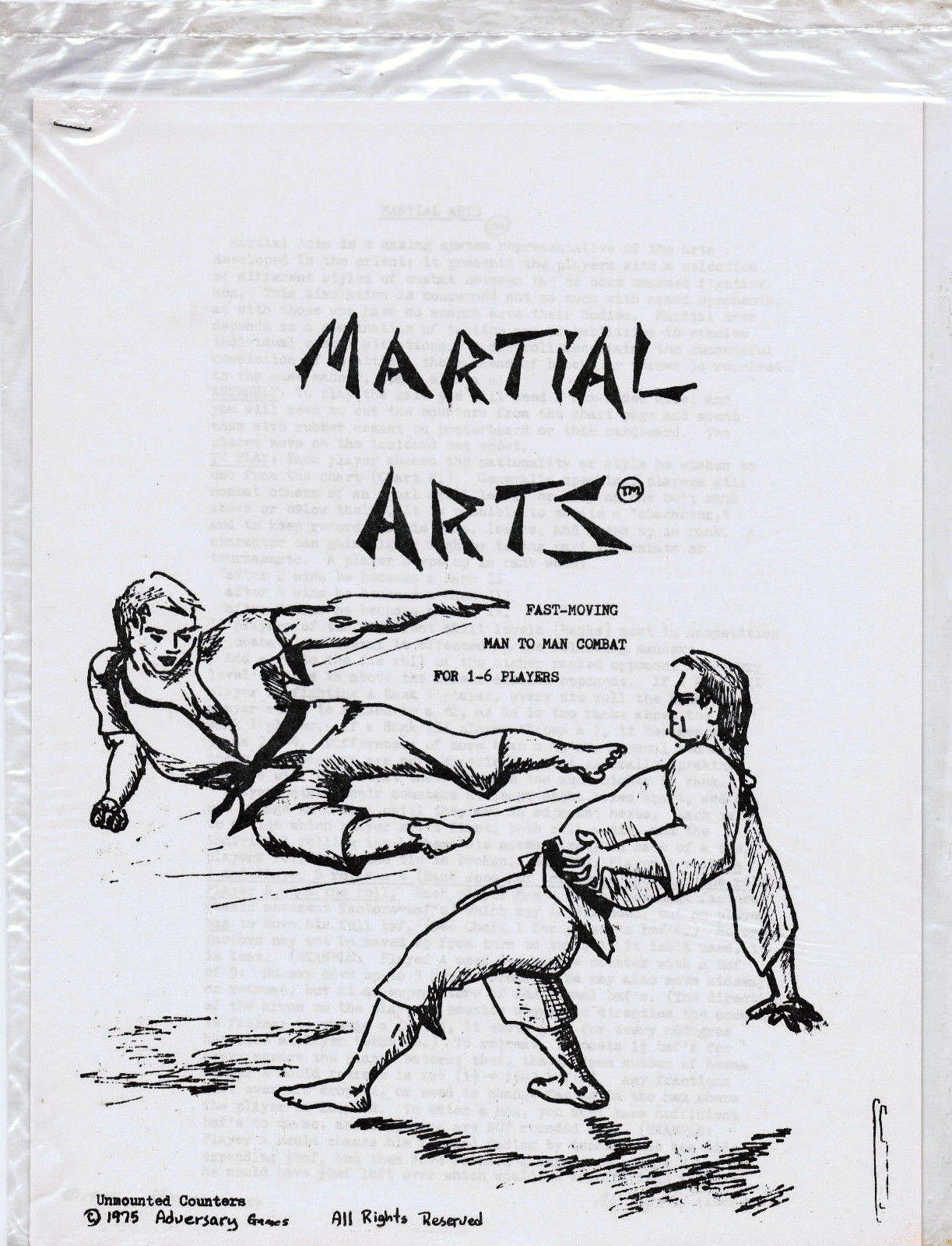 Martial Arts cover art