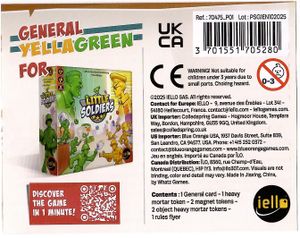 Little Soldiers: General Yellagreen