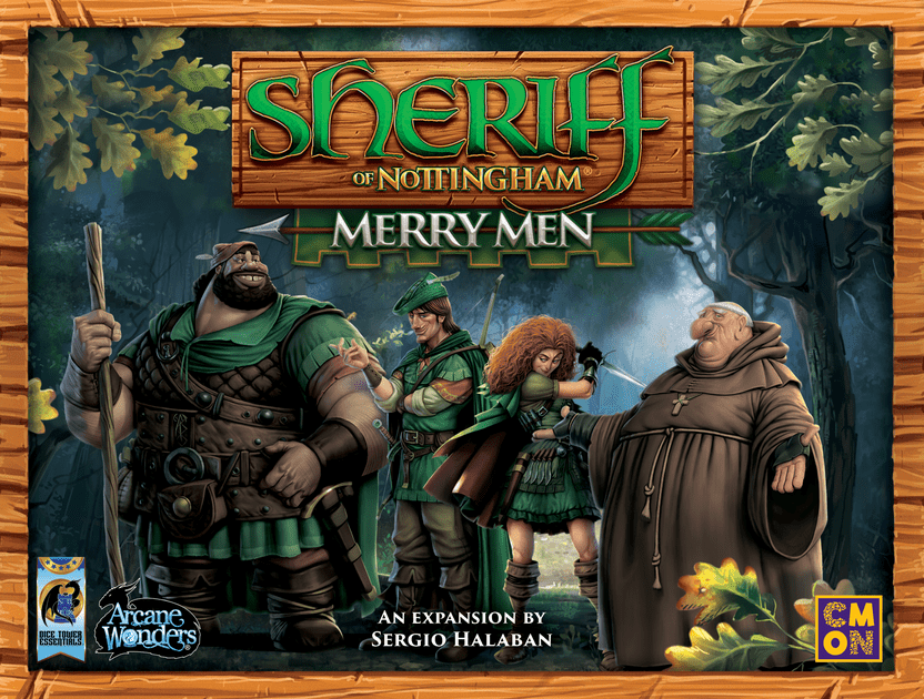 Arcane Wonders Sheriff of Nottingham Merry Men Board Games 