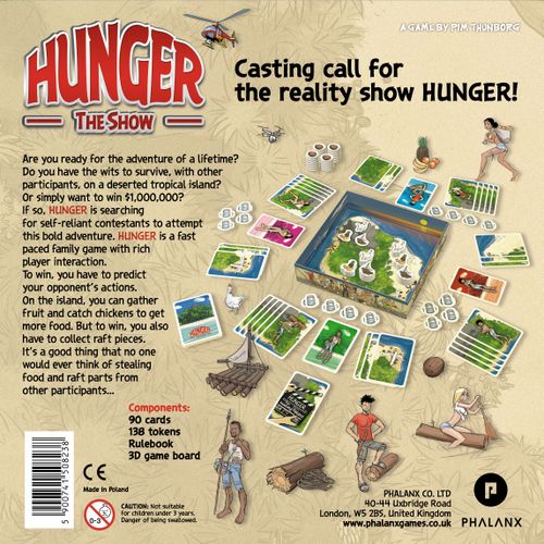 Board Game: HUNGER: The Show