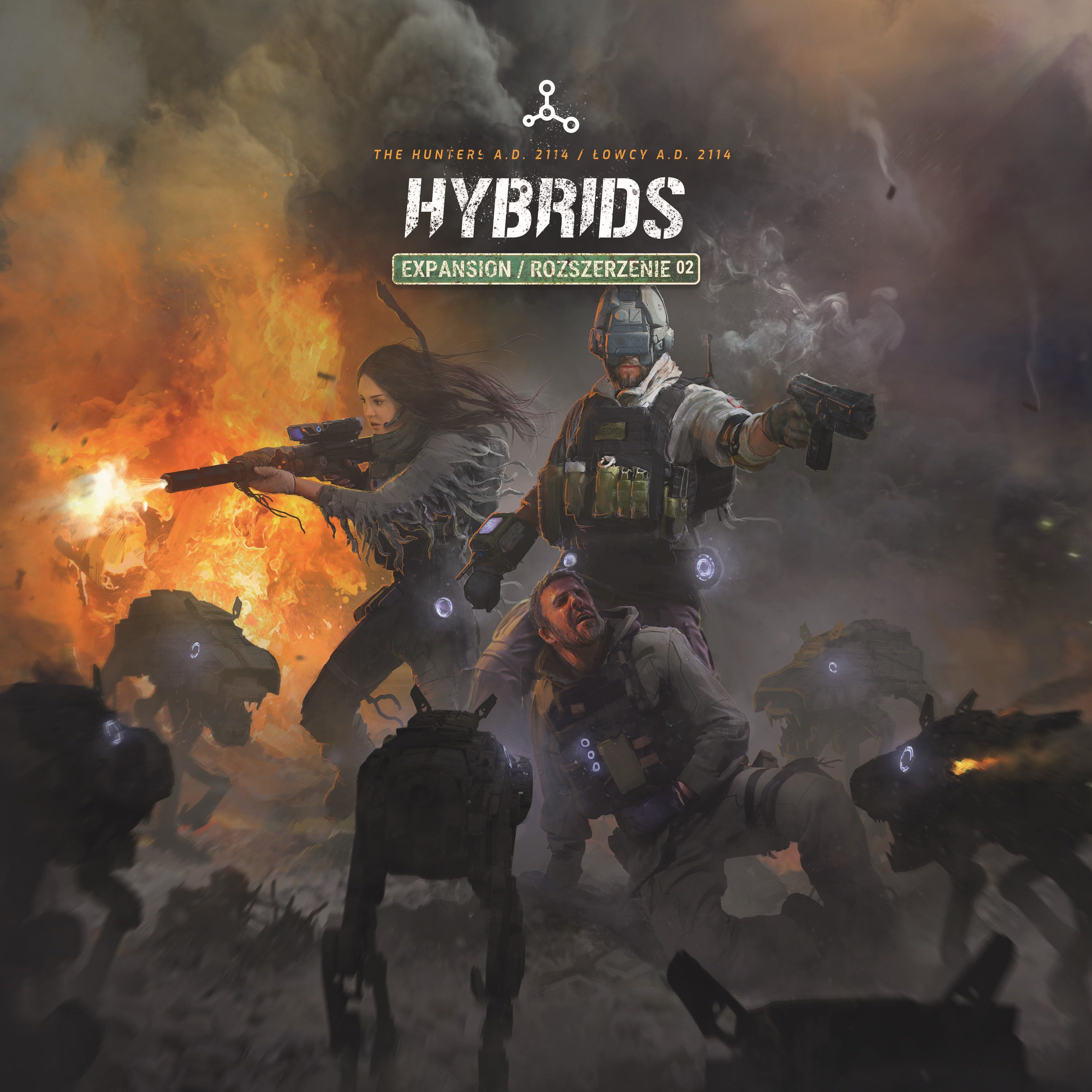 The Hunters A.D. 2114: Hybrids box art