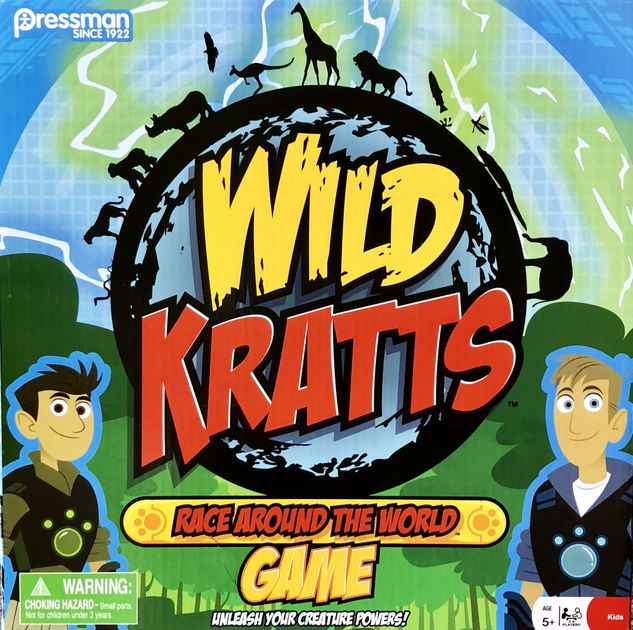 Wild Kratts Race Around the World | Board Game | BoardGameGeek