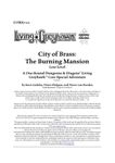 RPG Item: CORS7-01: City of Brass: The Burning Mansion