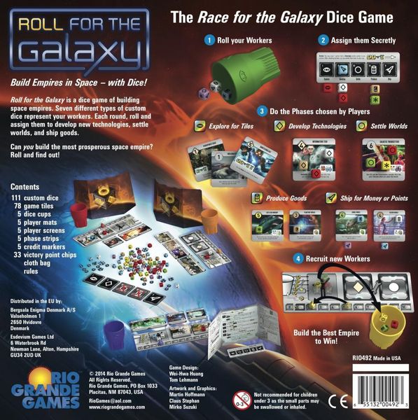 Roll For The Galaxy Image Boardgamegeek