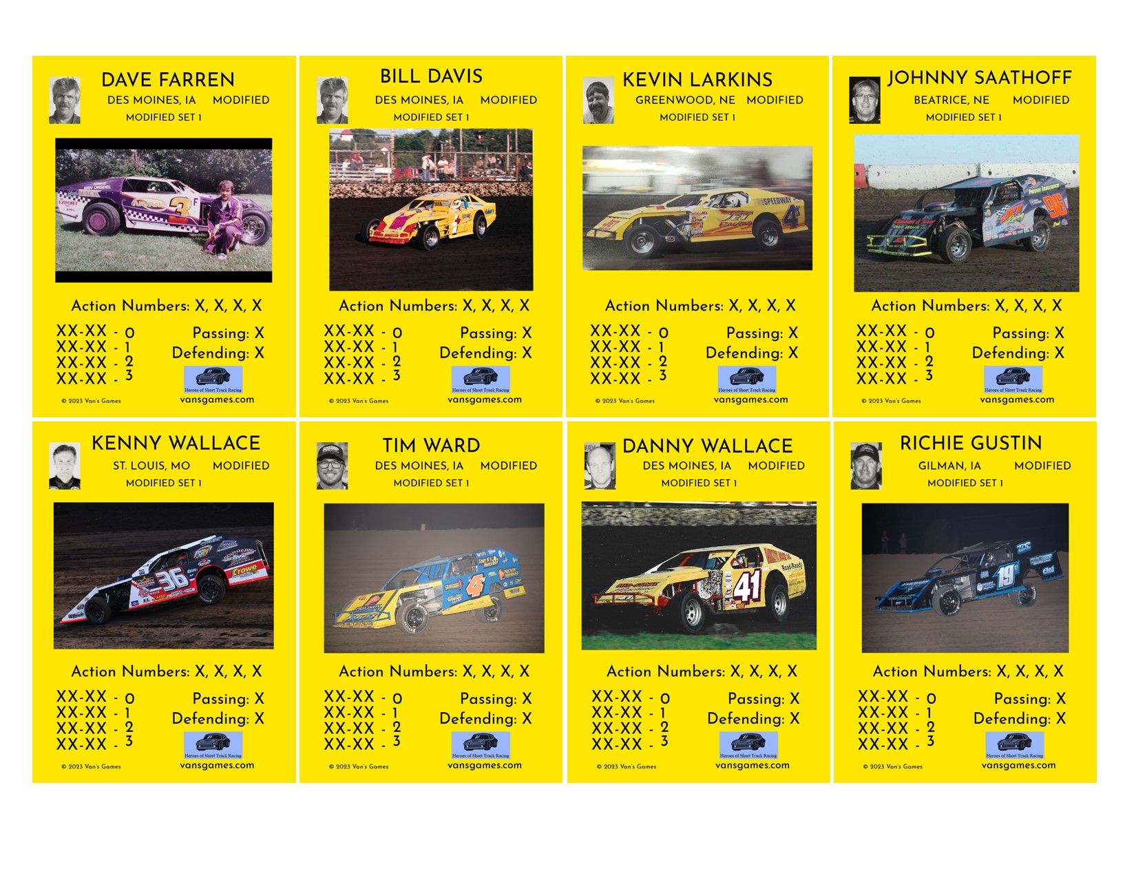 Heroes of Short Track Racing: Collectible Card Racing Game
