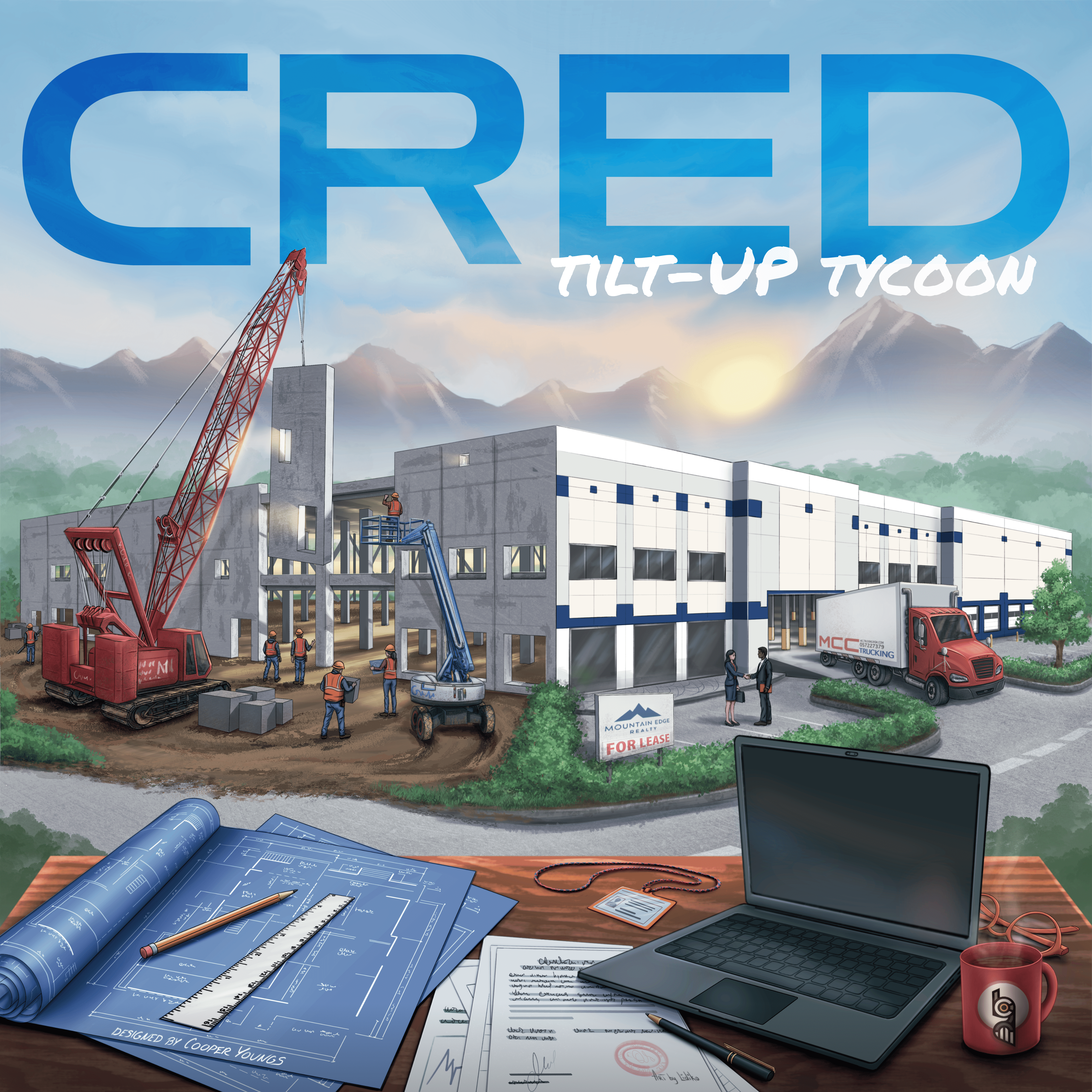 Cover art for CRED: Tilt-Up Tycoon