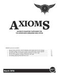 Issue: Axioms (I - March 2016)