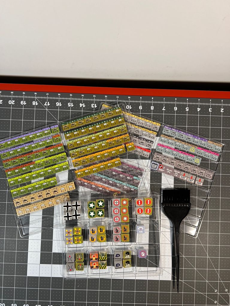Cube4Me Storage with Counters Trays | Enemy Action: Ardennes