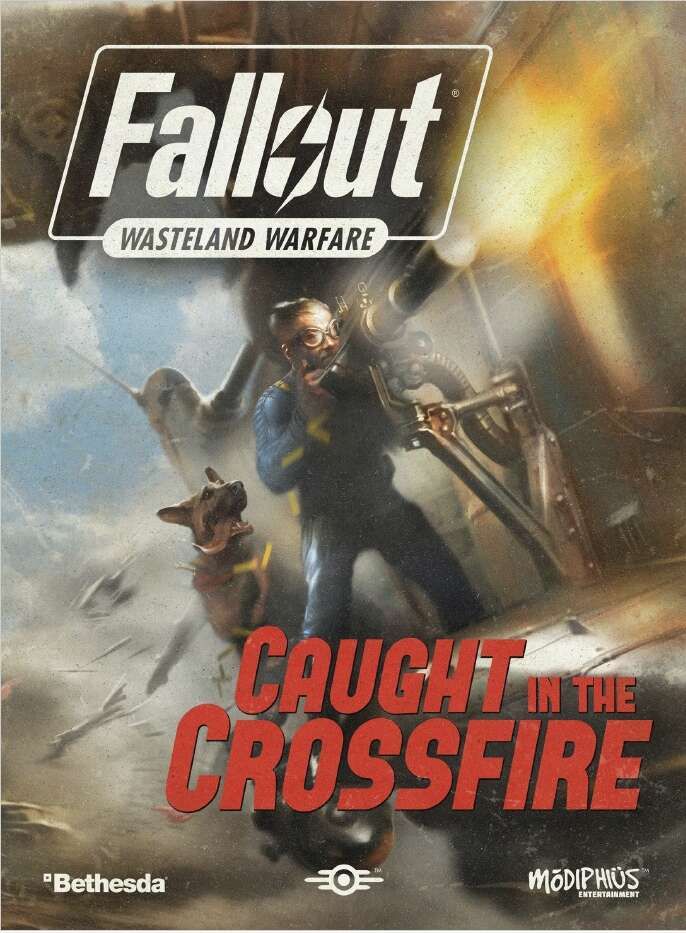 Fallout: Wasteland Warfare – Caught in the Crossfire box art