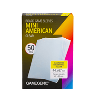 Mini American Clear: 44x67mm