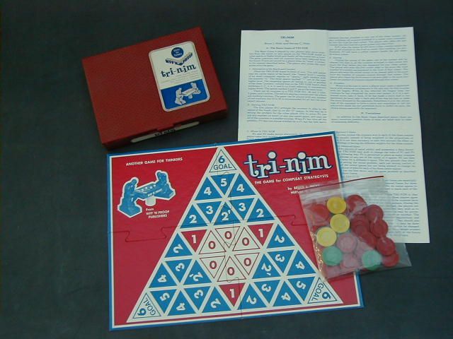 Tri Nim Board Game Boardgamegeek Nim is a mathematical game of strategy in which two players take turns removing objects from distinct heaps. tri nim board game boardgamegeek