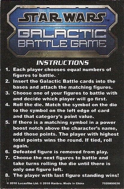 star wars trouble game rules