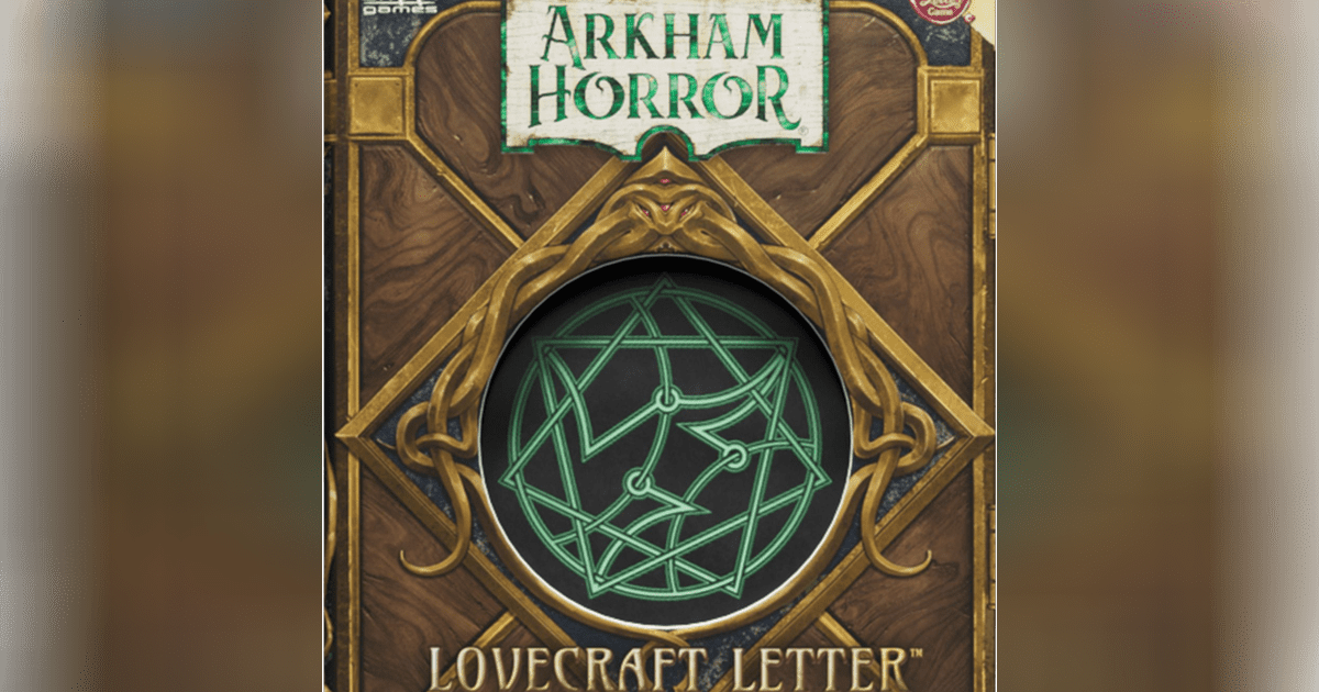 lovecraft letter card sleeves Amazon.com: Arkham Horror: Lovecraft Letter Card Game