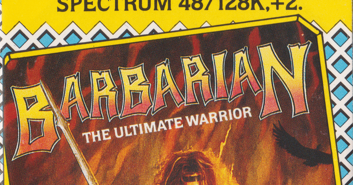 Barbarian The Ultimate Warrior Video Game VideoGameGeek