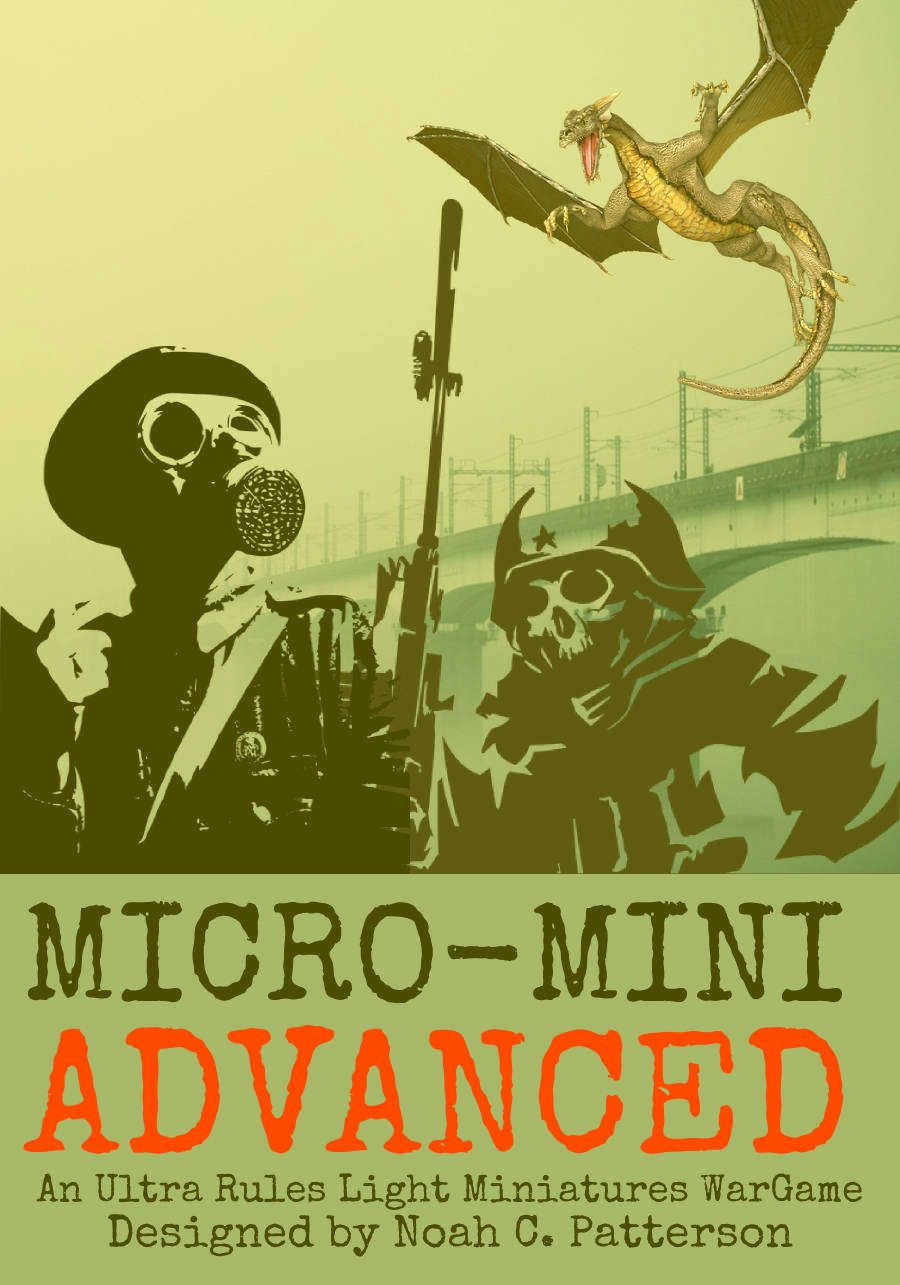 Micro-Mini Advanced: An Ultra Rules Light Miniatures Wargame cover art
