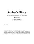 RPG Item: Amber's Story (Round 1)