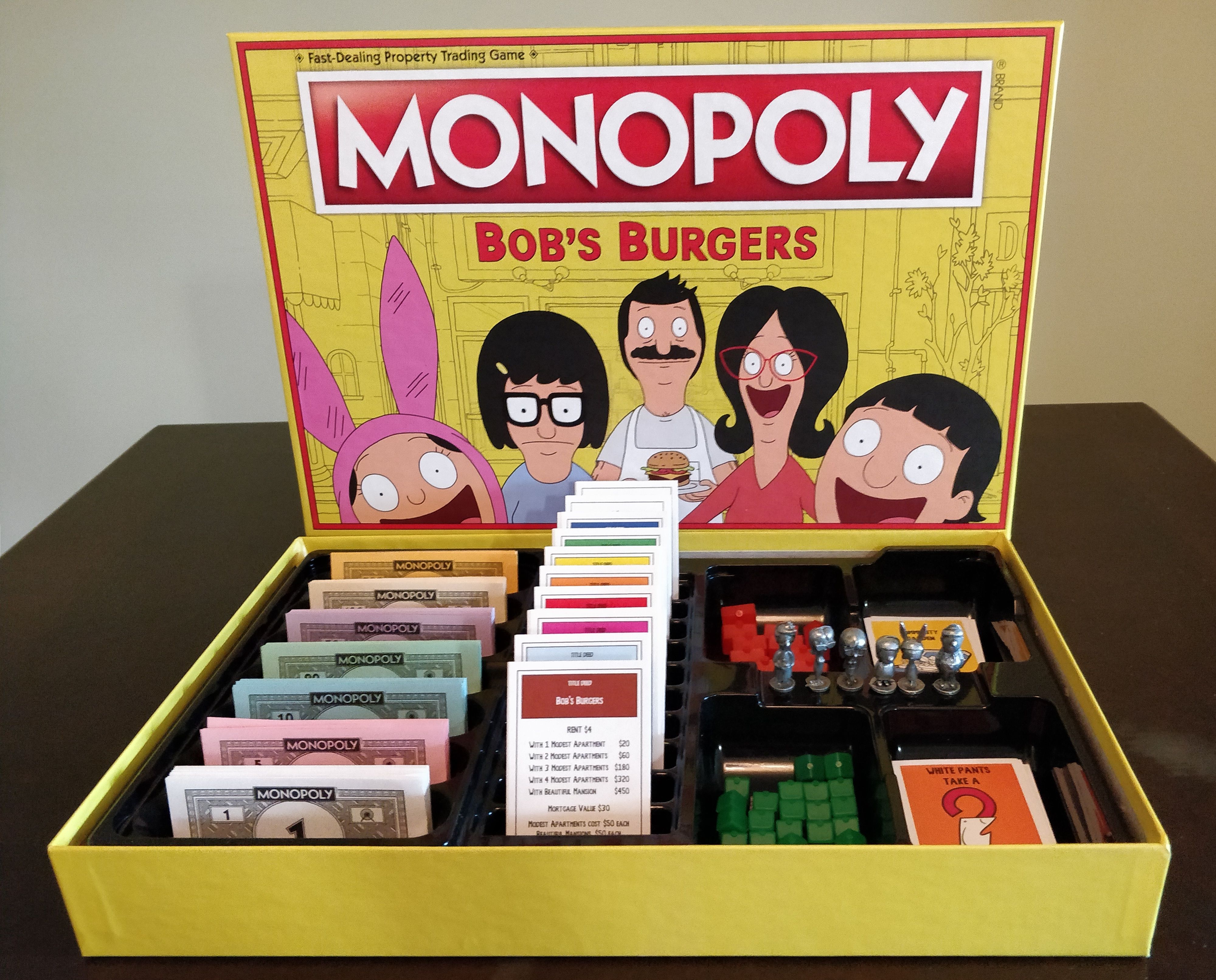 Monopoly: Bob's Burgers cover art