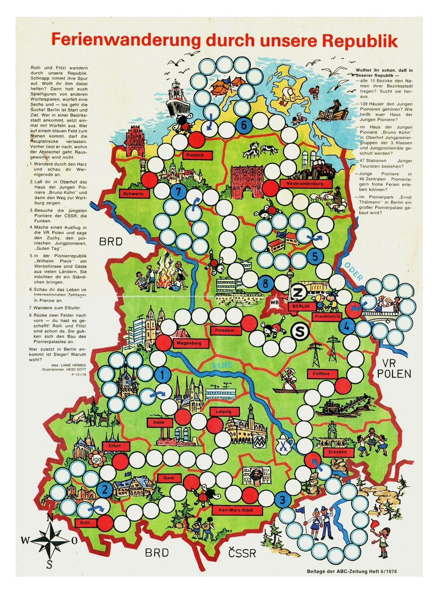 Ferienwanderung durch unsere Republik