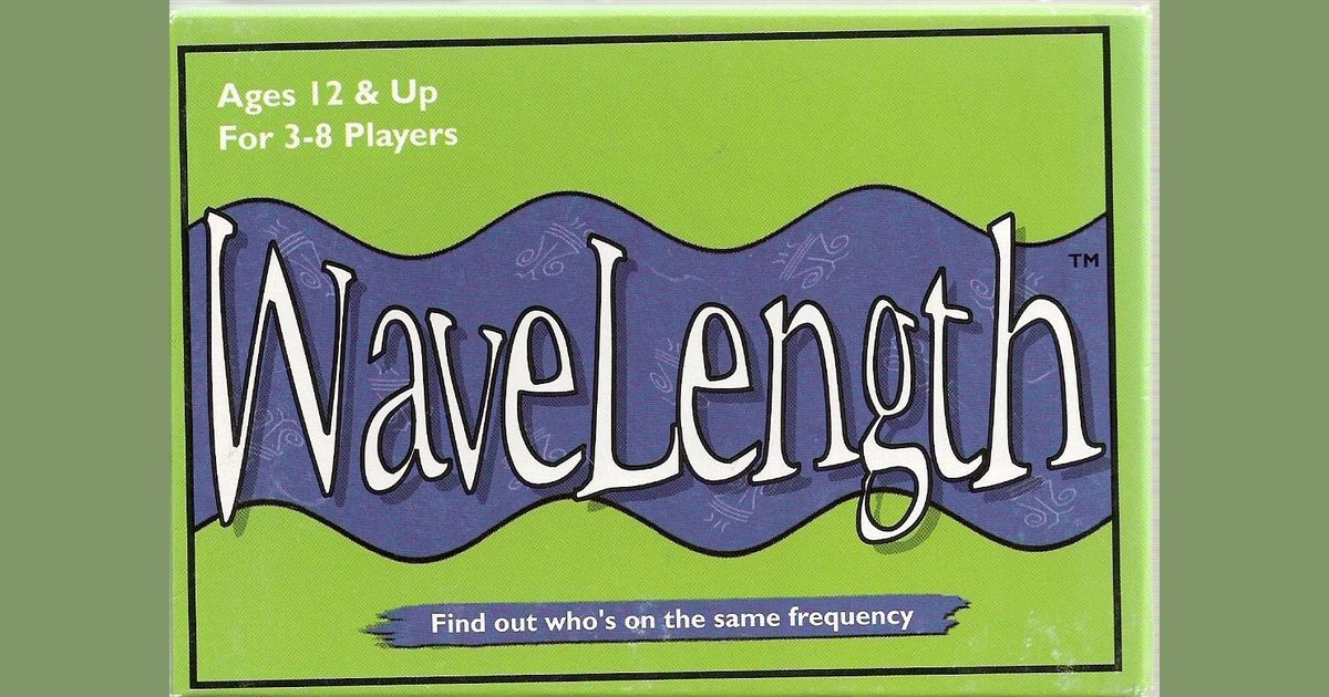 WaveLength Board Game BoardGameGeek