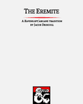 RPG Item: The Eremite - A Ravenloft/Arcane Tradition