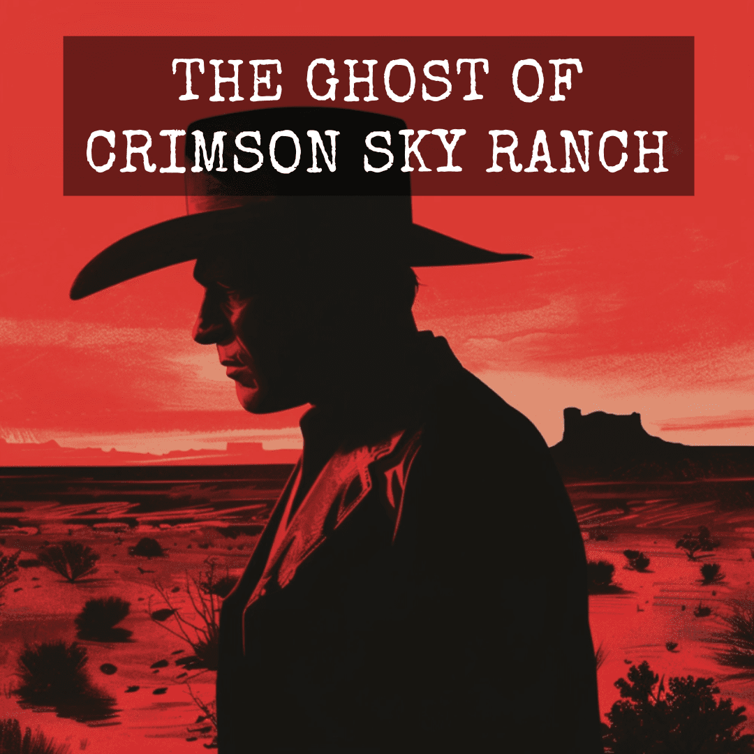 Cover art for Ink & Clues: The Ghost of Crimson Sky Ranch