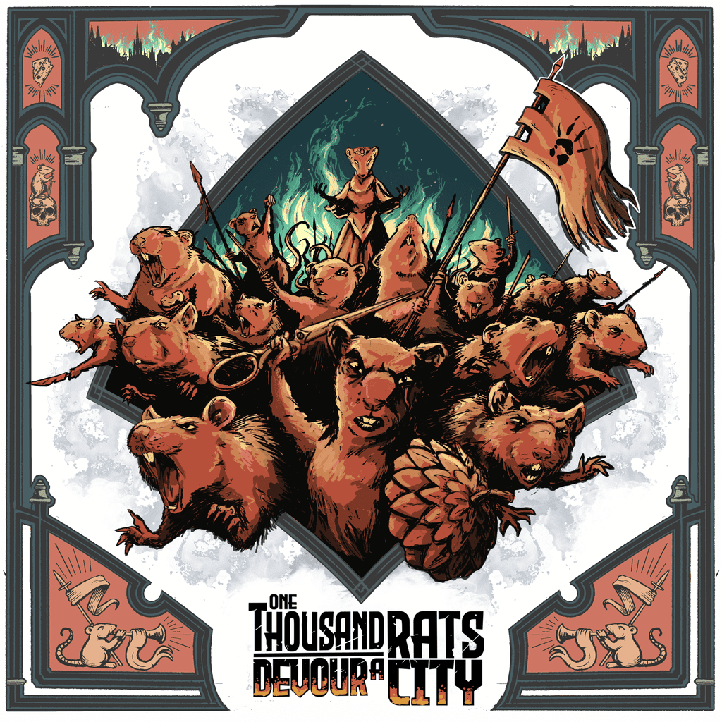 Illustration 3 de One Thousand Rats Devour a City