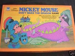 Mickey Mouse Don T Wake The Dragon Game Board Game Boardgamegeek