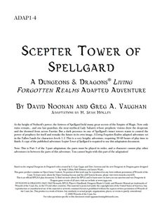 D&D 4e Scepter Tower of Spellgard