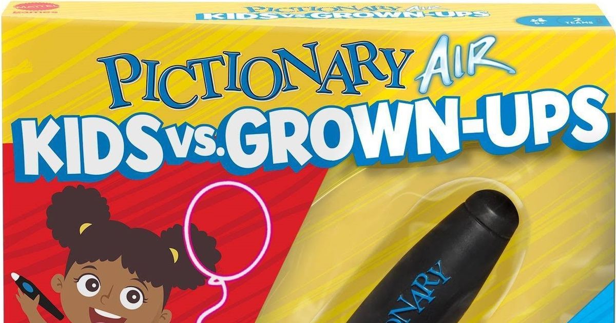 Pictionary Air: Kids vs. Grown-ups, Board Game