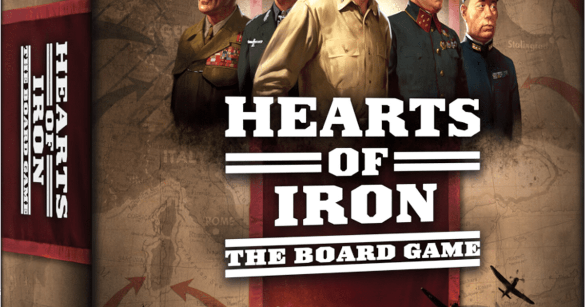 Hearts of Iron: The Board Game | Board Game | BoardGameGeek Hearts of Iron: The Board Game