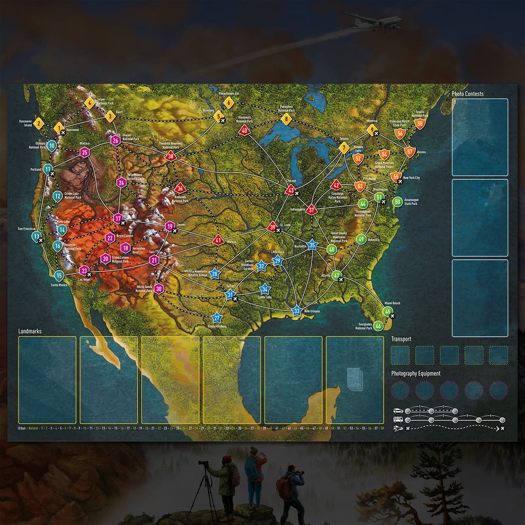 Illustration 9 de Photo Tour: North America – 2 New Expansions + Reprint
