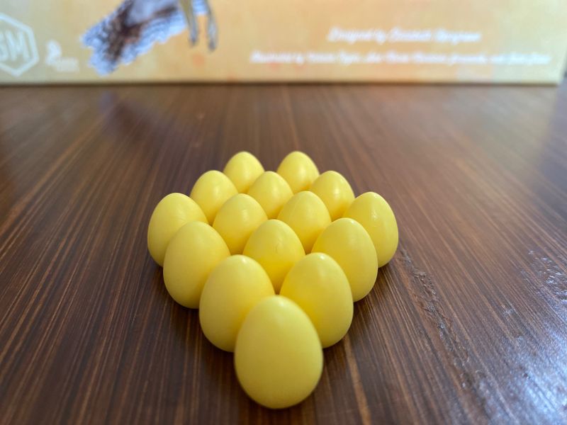 黄色の卵トークンのイメージ