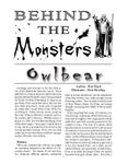 RPG Item: Owlbear