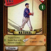 Baseball Highlights: 2045 – King Yaz Promo Card