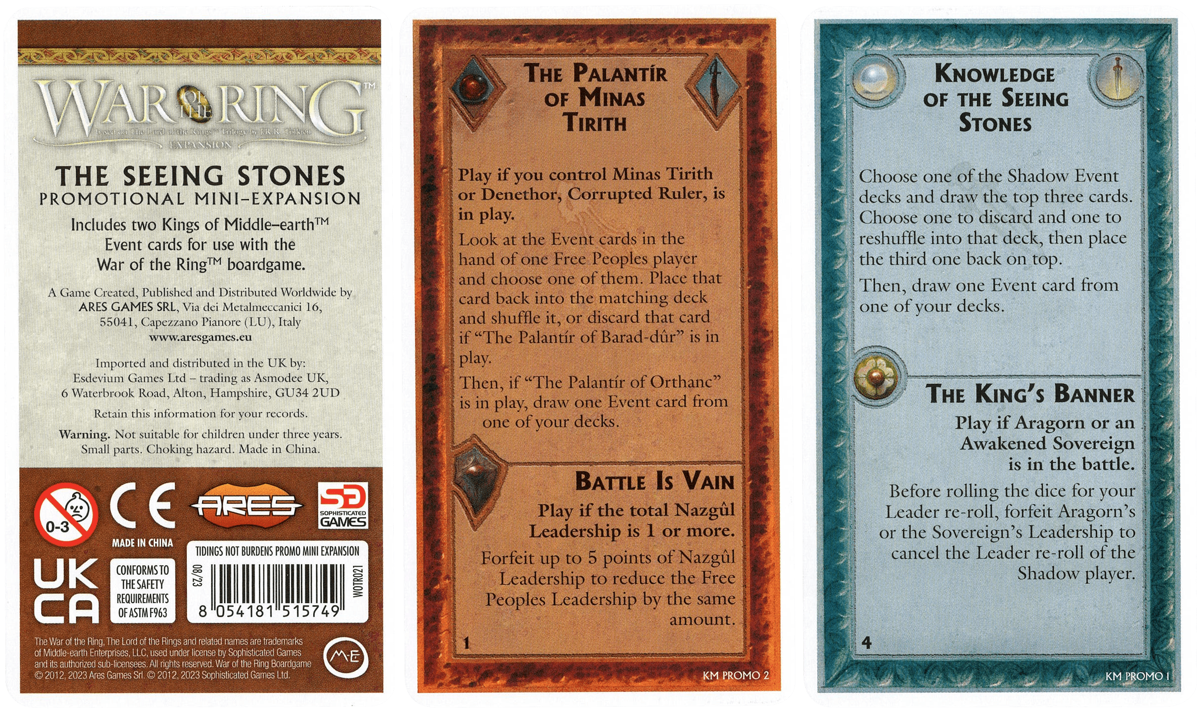 War of the Ring: The Seeing Stones