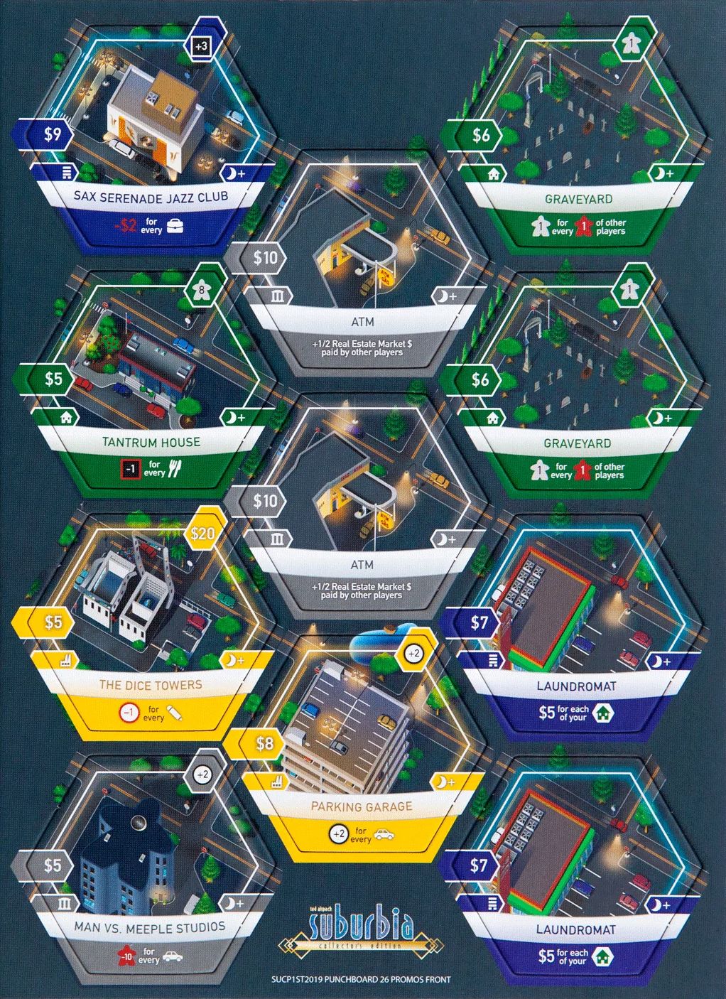 Suburbia: Nightlife Promo Tiles