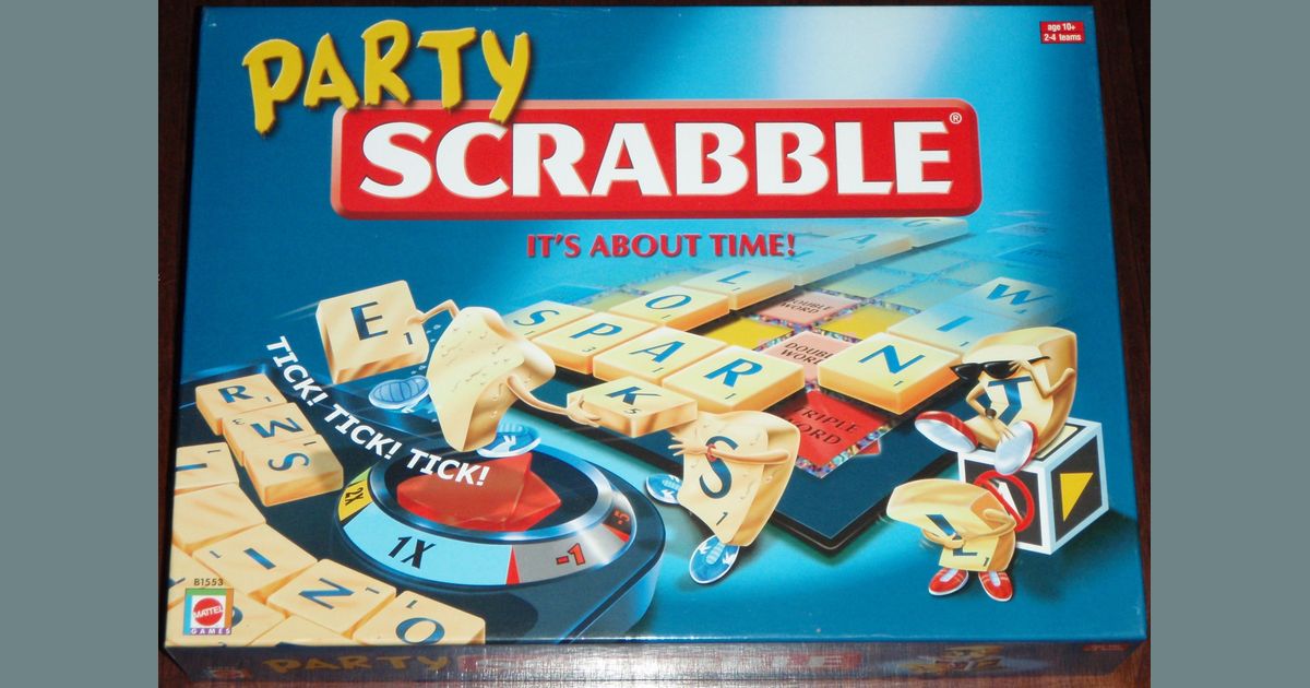 Party Scrabble Board Game BoardGameGeek