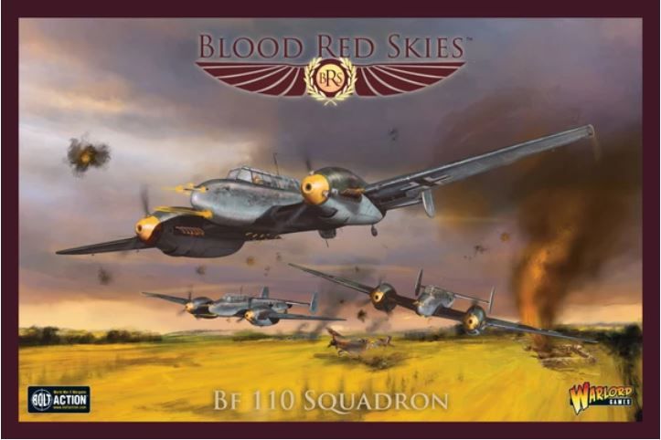 Blood Red Skies: Bf 110 Squadron box art