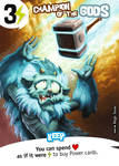 Board Game: King of Tokyo: Champion of the Gods Promo Card
