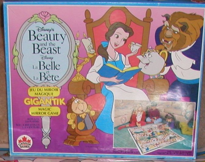 Beauty and the Beast Gigantic Magic Mirror Game cover